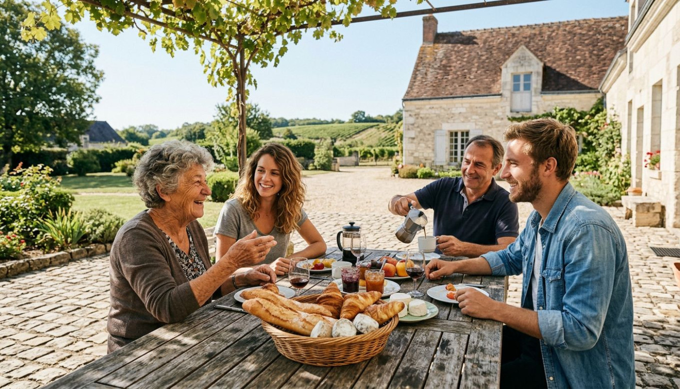 Gîtes de france en touraine : des rencontres qui nourrissent voyageurs et hôtes